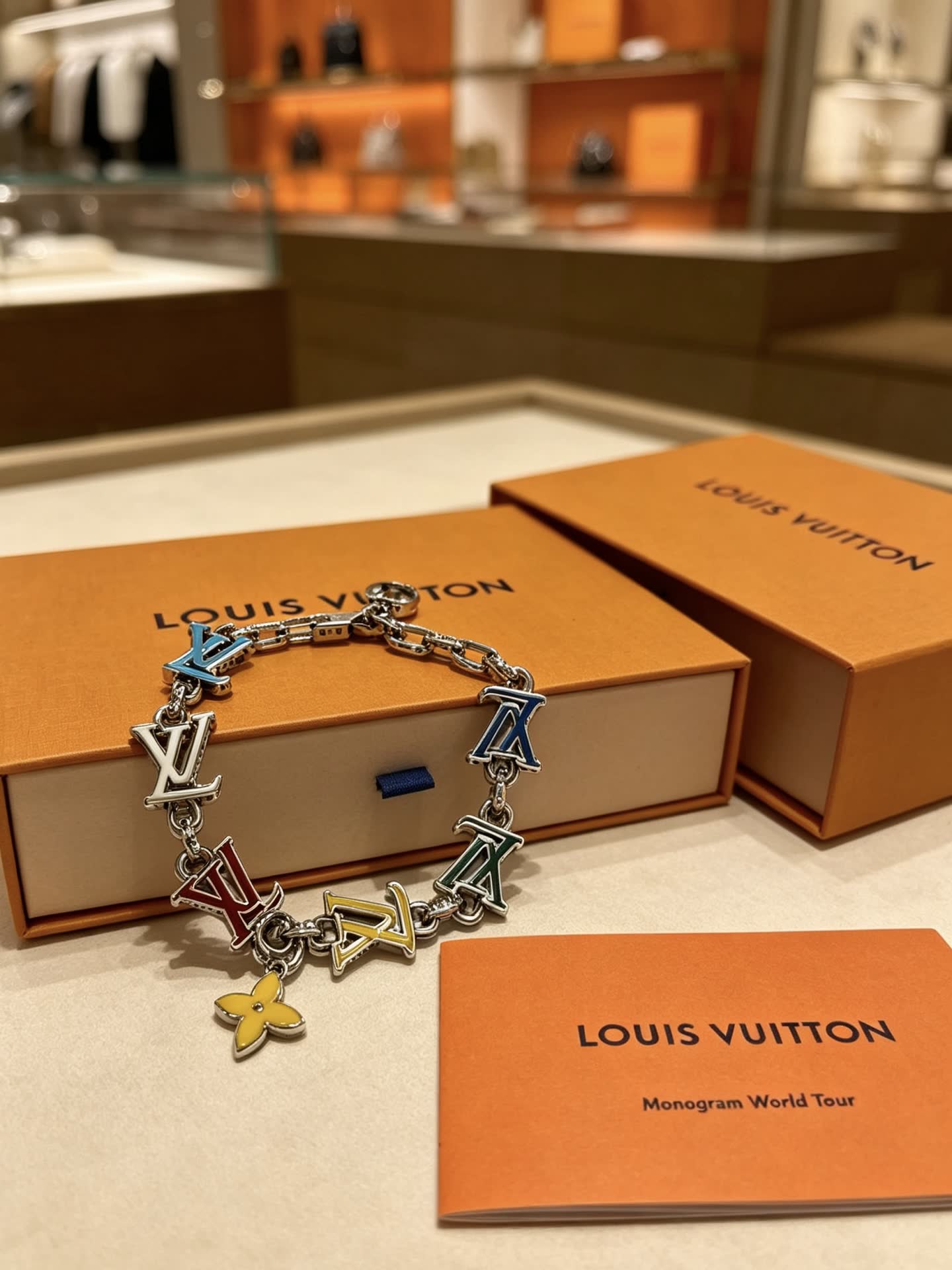 Louis Vuitton Multicolored Monogram Bracelet